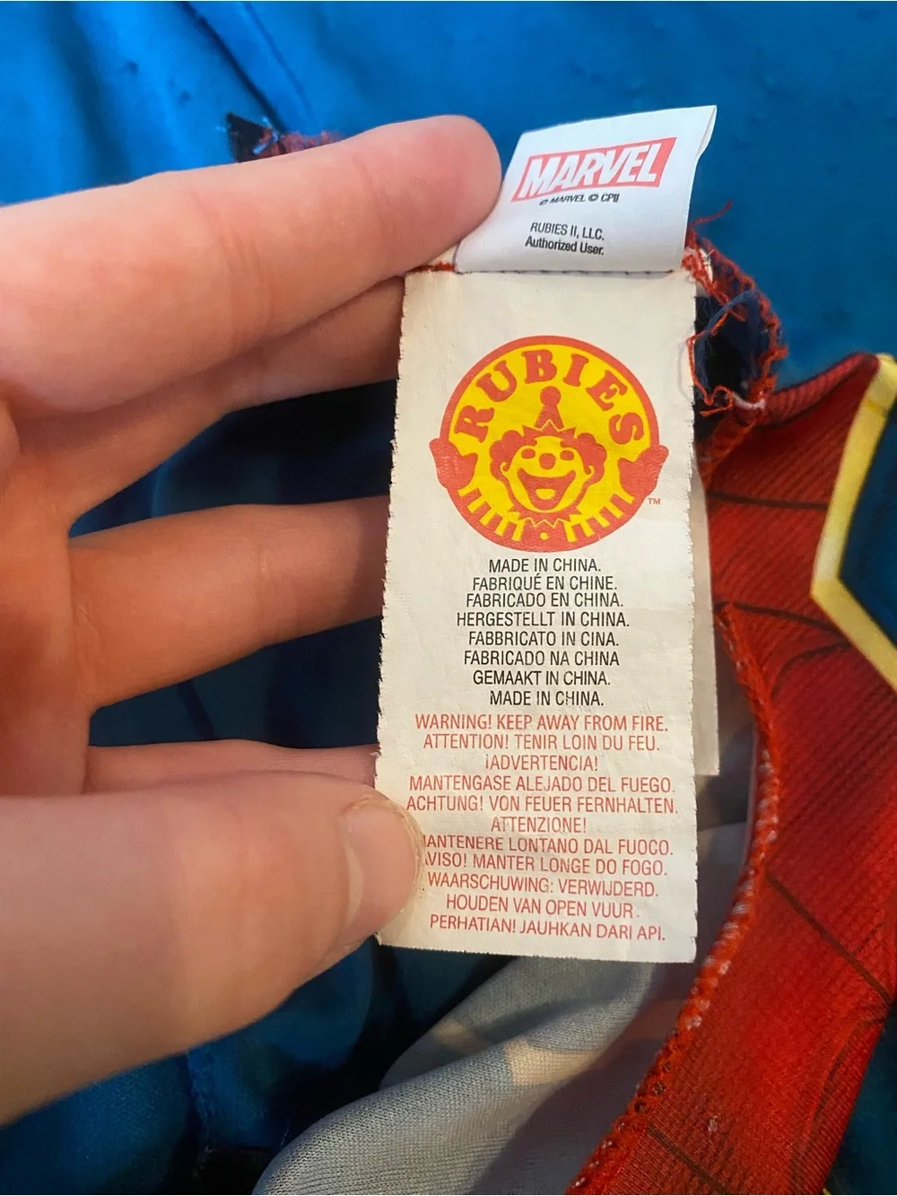 Extremely Flawed Size Youth M Marvel Avengers X Rubies Spider-Man Costume